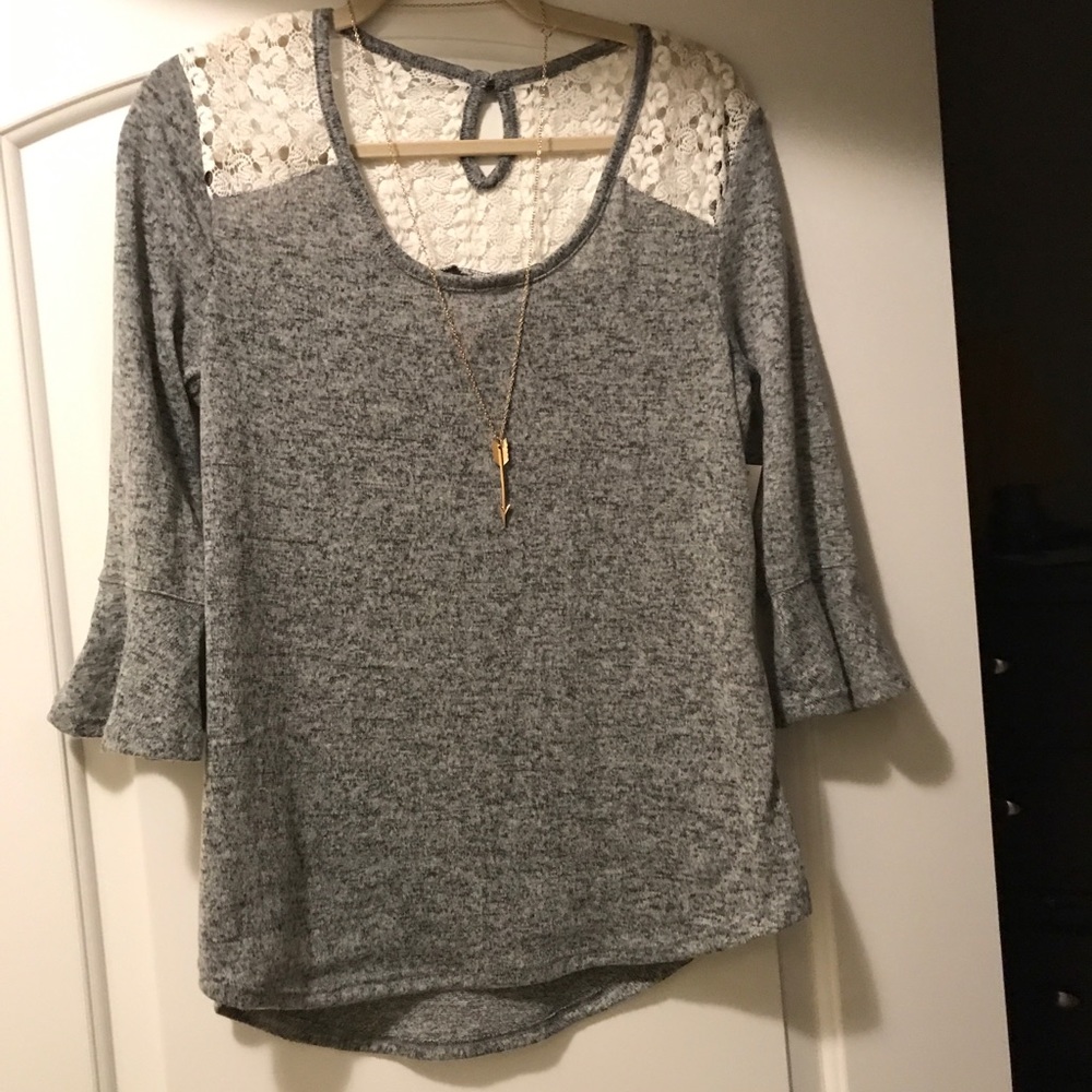 Juniors large sweater blouse - light for spring
